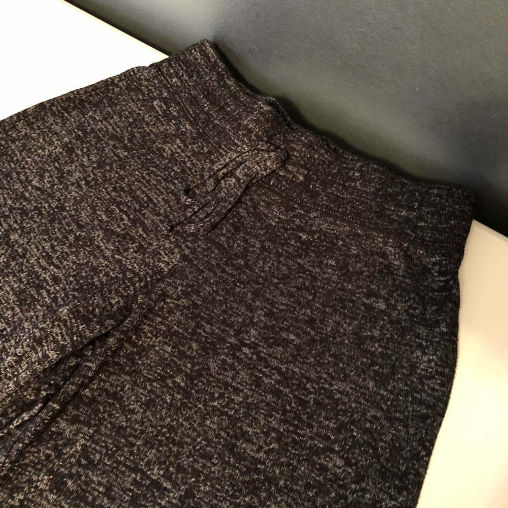 Wide leg sweatpants